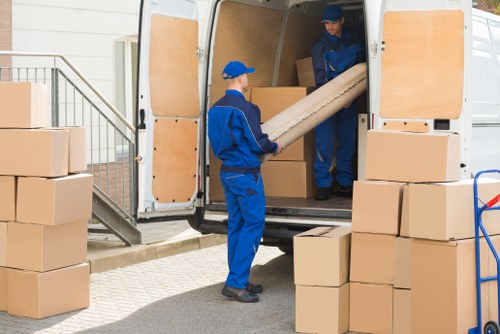 Customer complaint review during a removals service process
