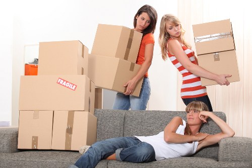 IT equipment being prepared safely for office removals in Wales